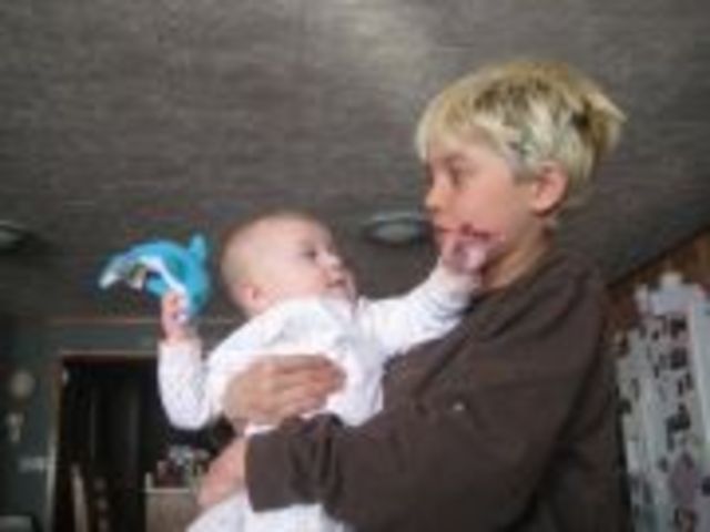 first time seeing niece