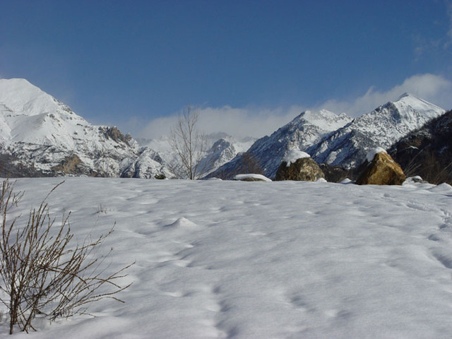 La primera vez que vio nevar
