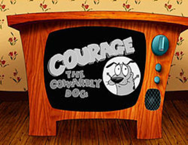 Courgae the Cowardly Dog