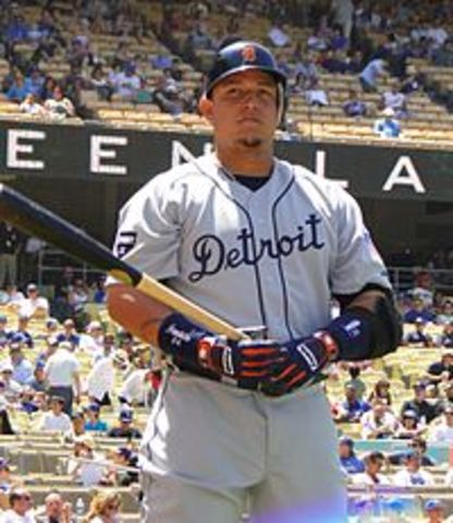 Miguel Cabrera First start