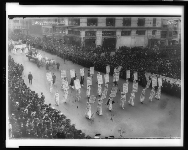 Parade of Women in Washington