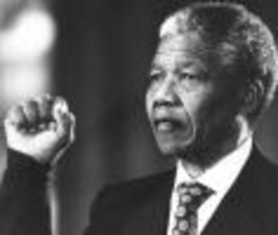 Election of Mandela as president