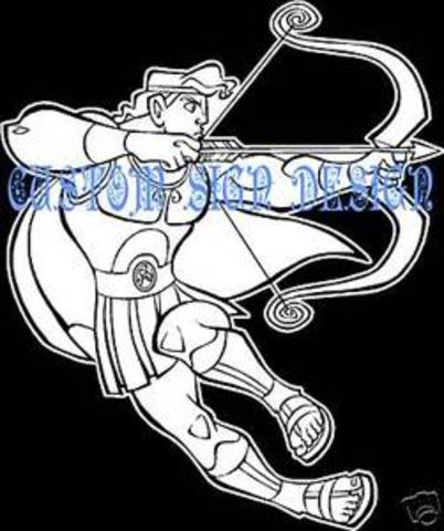 Hercules' bow and arrow