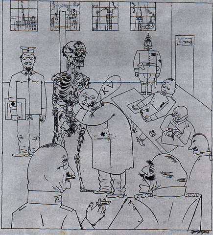 Grosz, Fit for Active Service