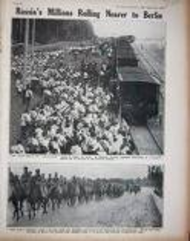 Russia declared war on Turkey