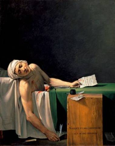 David, The Death of Marat