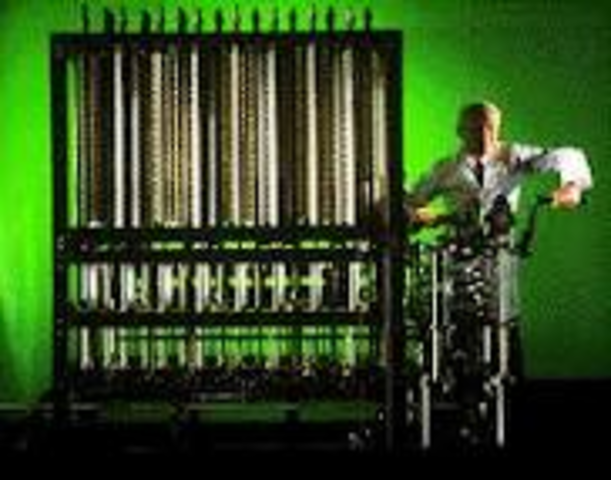 Máquina diferencial Y Máquina Digital