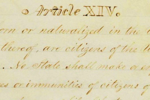 The Fourteenth Amendment