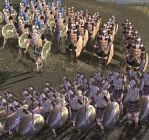 Menelus declared war on Troy.