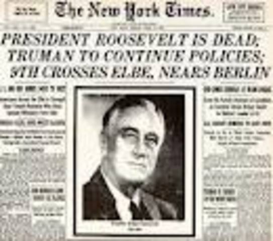 Roosevelt's Death
