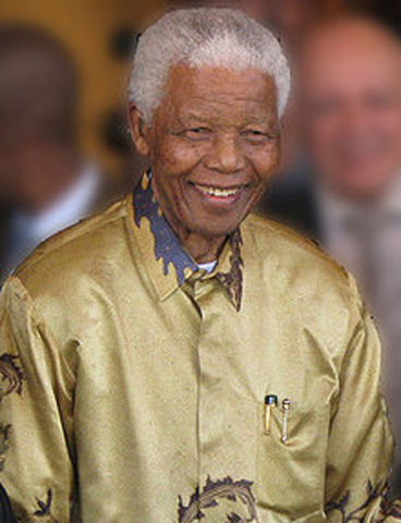 Nelson Mandela freed from prison