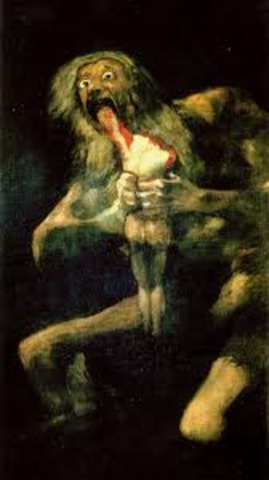 Goya, Saturn Devouring One of His Children