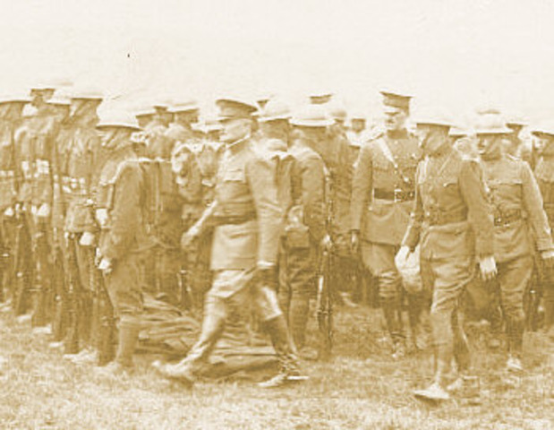 U.S. troops march through central Paris to Lafayette’s tomb