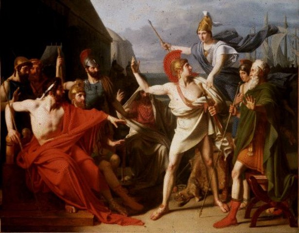 Quarrel Between Achilles and Agamenmon