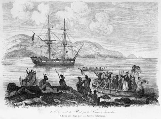 1806 Whalers arrive in Kororareka