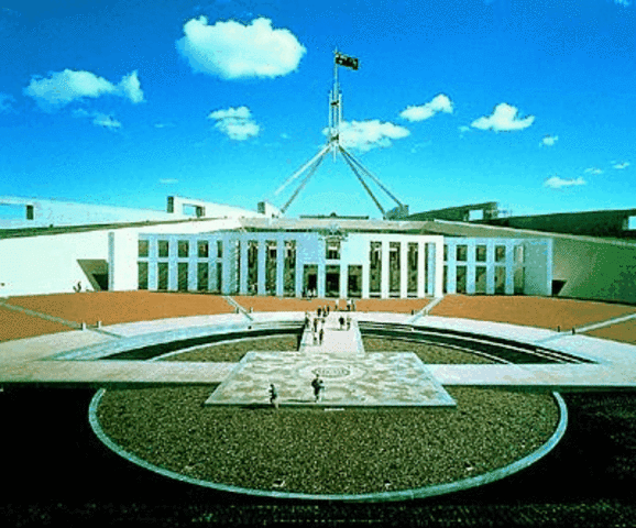 Canberra is made
