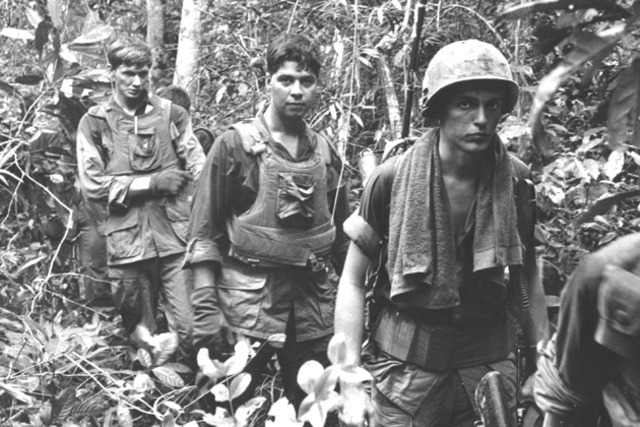 First Troops sent to Vietnam war