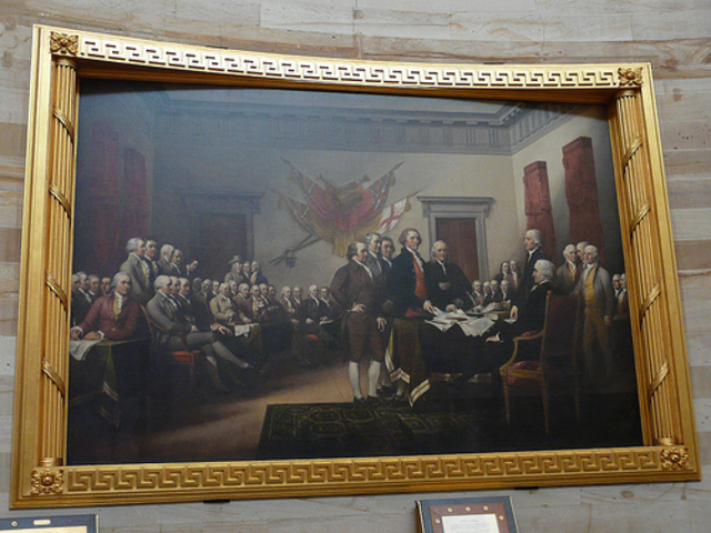 Signing of Declaration of Independence