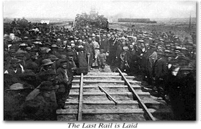 Chinese Workers on the Transcontinental Railroad