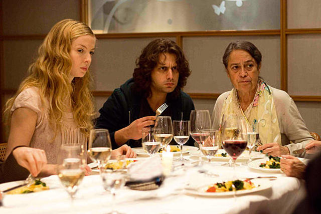 Essen mit Nadines Familie im Restaurent