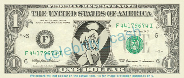 TinkerBell gets cash