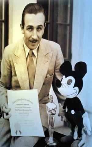 walt disney passed away