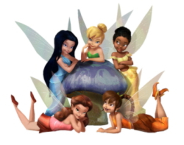 TinkerBell is part of the Disney Fairies