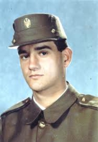 Hace la mili mi padre