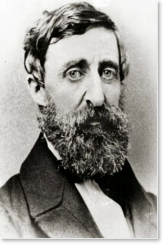 Thoreau writes work Walden
