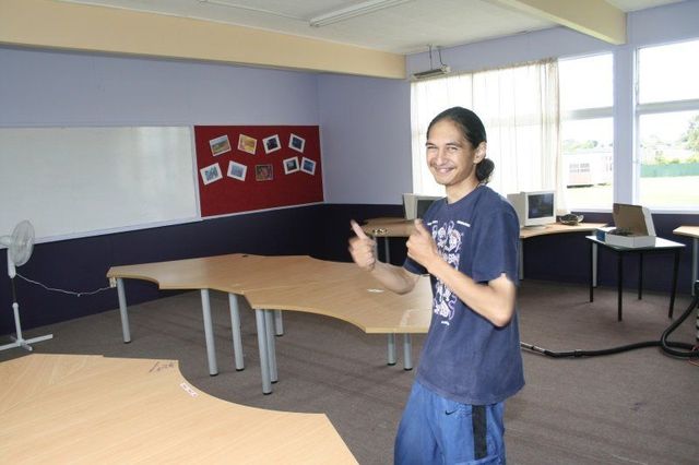 Work begins turning an empty prefab into a Clubhouse