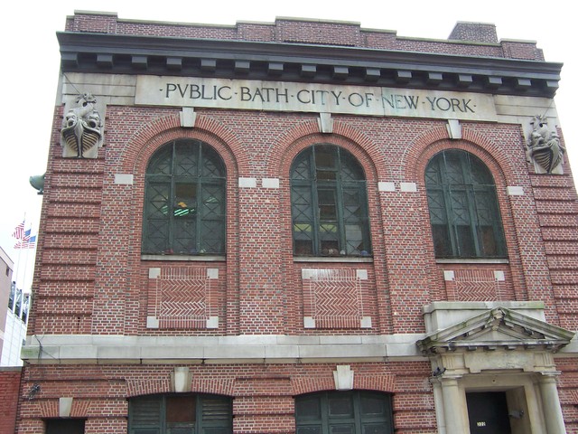 First public bathroom was opened in NYC
