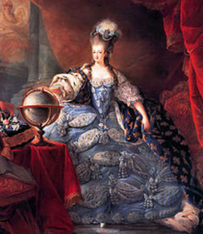 Marie-Antoinette henrettes