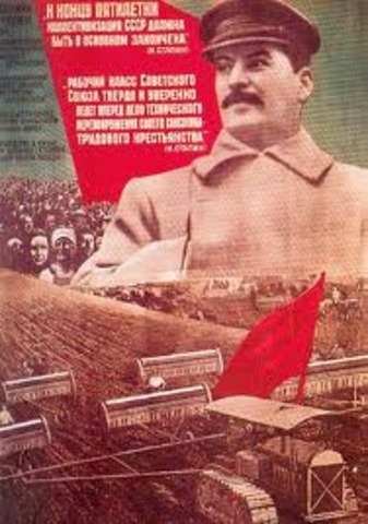 Collectivisation des Terres en URSS