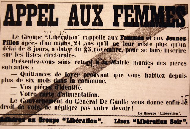 Droit de vote des femmes