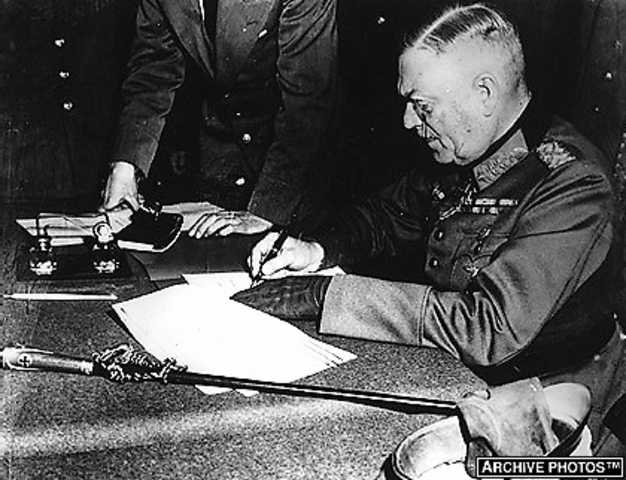 Capitulation allemande