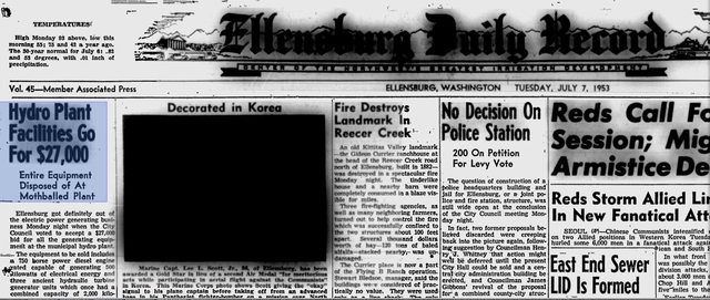 Hydro Plant Facilities Go for $27000