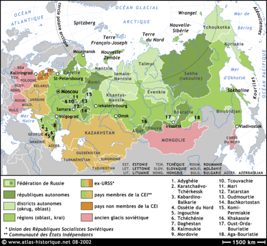 Éclatement de l’URSS