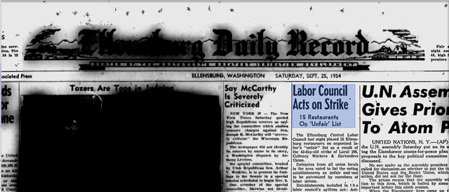 Labor Council Acts on Strike