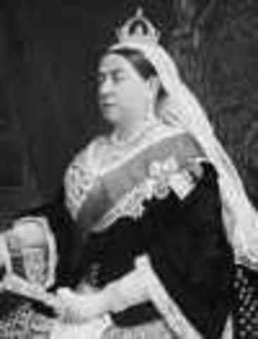 Queen Victoria ascends to the throne