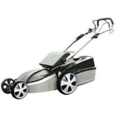 Solar powered mower