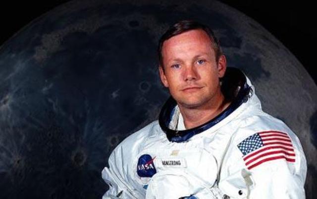 Neil Armstrong on the moon!