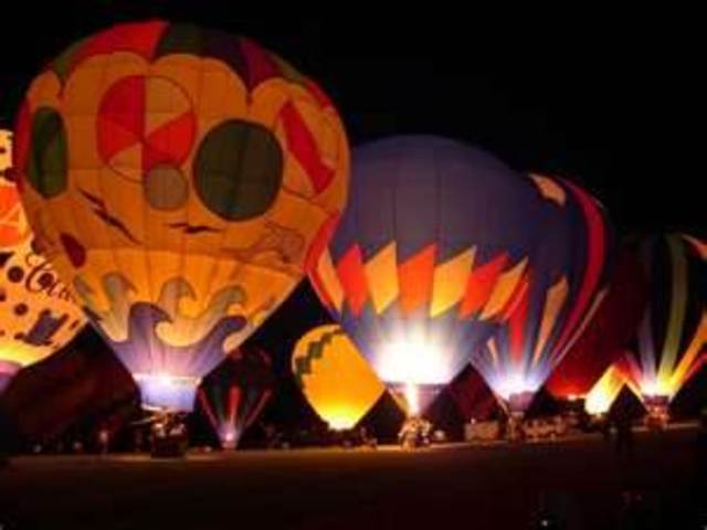 The hot air balloon