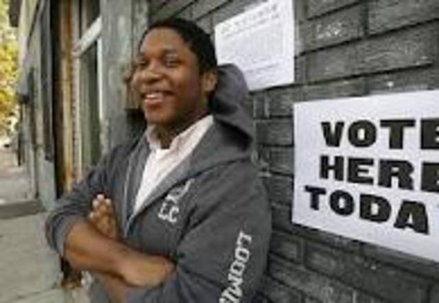 18 year old given the vote