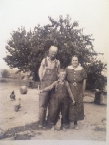 My papa Virgil Ross's 5th birthday