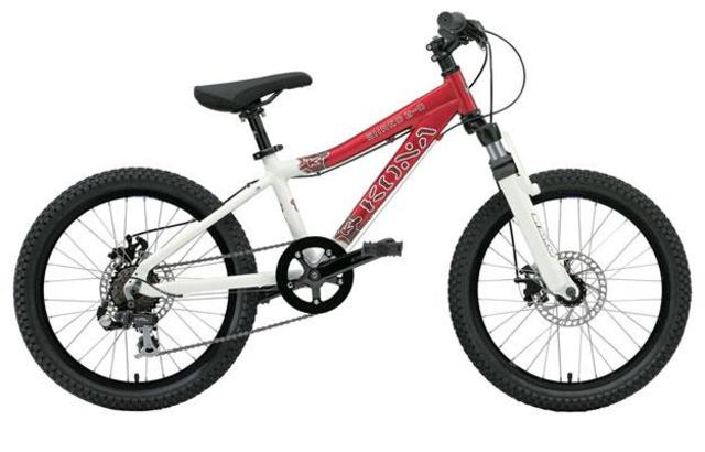 Rode bicycle without training wheels