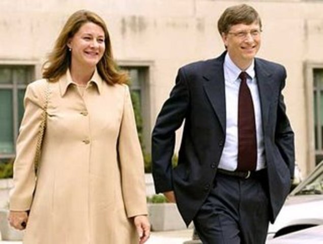 At age 31 Gates becomes the youngest billionaire ever. He meets his future wife Melinda French at a Microsoft event in New York