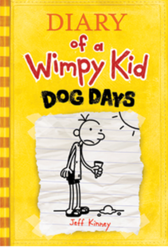 Started reading diary of a wimpy kid dog days