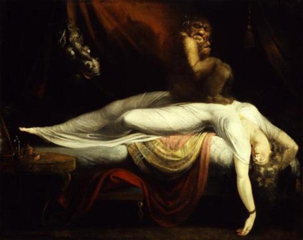 Fuseli, The Nightmare, 1781. Romanticism