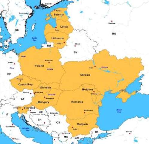 Hungary, Romania and Slovakia join Axis