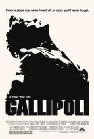 The Film 'Gallipoli'  Released